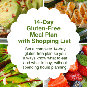 14-Day Gluten-Free Meal Plan with Shopping List