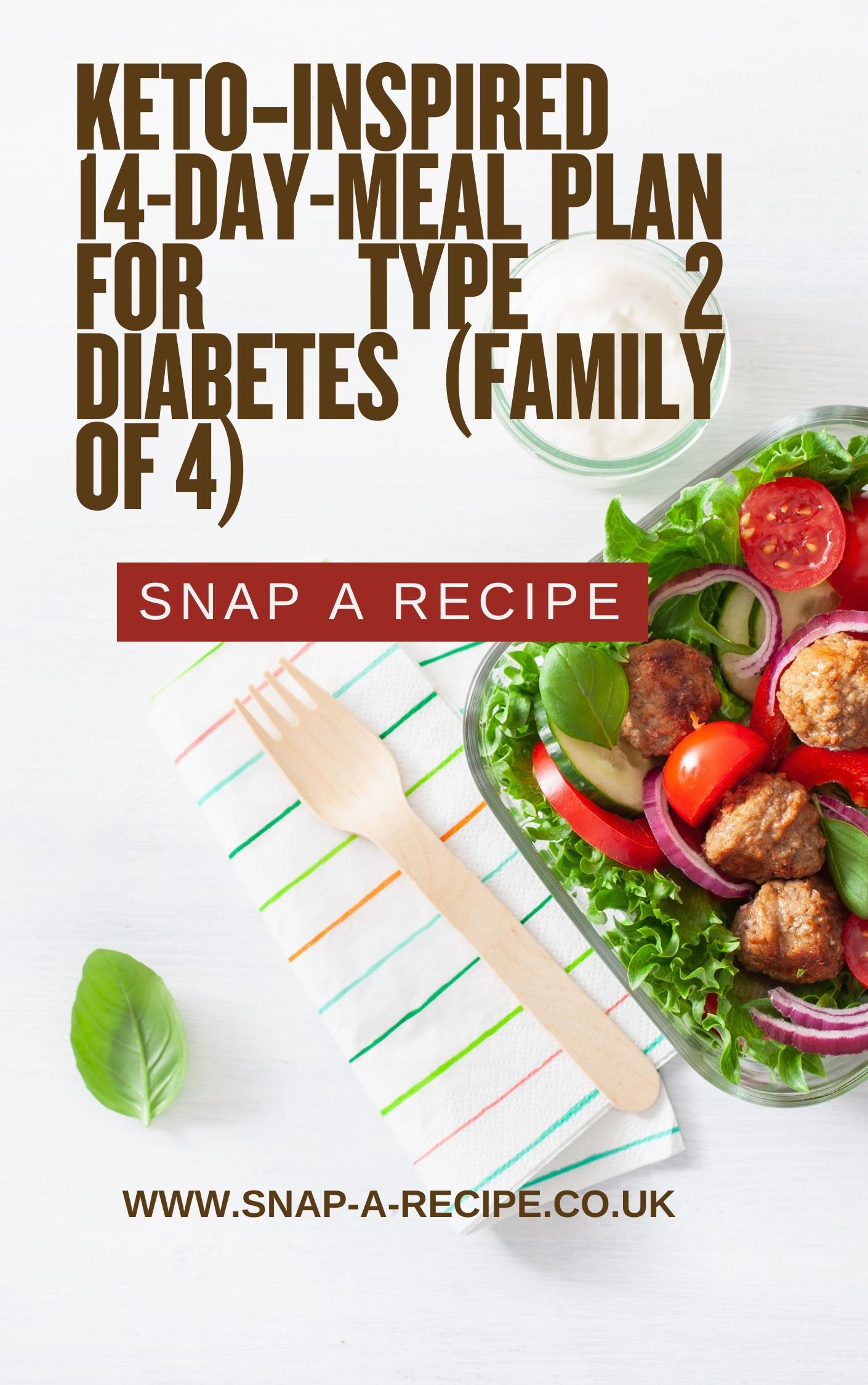 Keto‑Inspired 14-Day Meal Plan for Type 2 Diabetes (Family of 4)
