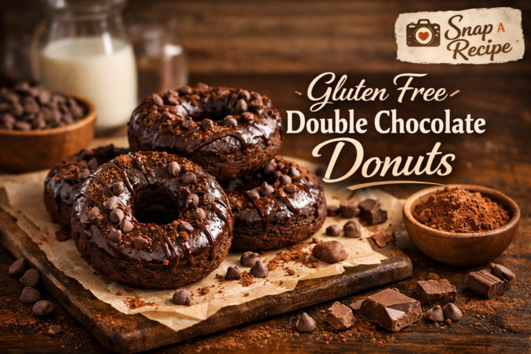 Gluten Free Double Chocolate Donuts